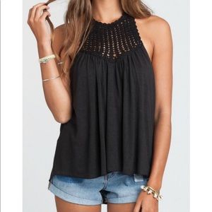 2 for $20!!!!! Billabong crochet halter top